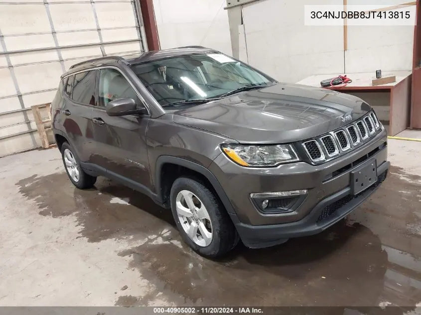 2018 Jeep Compass Latitude 4X4 VIN: 3C4NJDBB8JT413815 Lot: 40905002