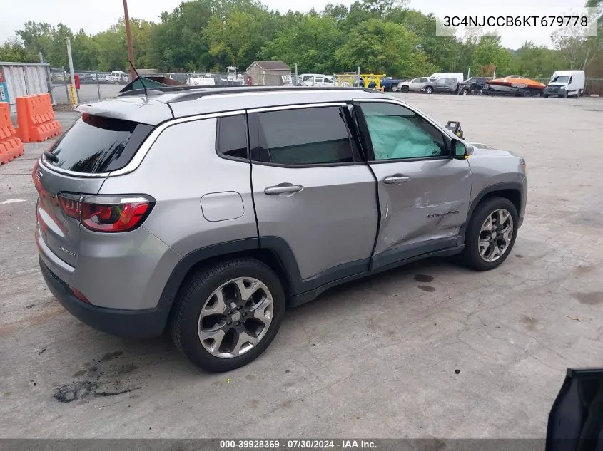 3C4NJCCB6KT679778 2019 Jeep Compass Limited Fwd