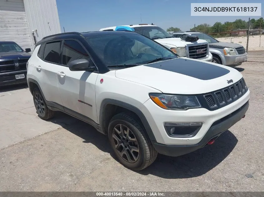 3C4NJDDB9KT618137 2019 Jeep Compass Trailhawk 4X4