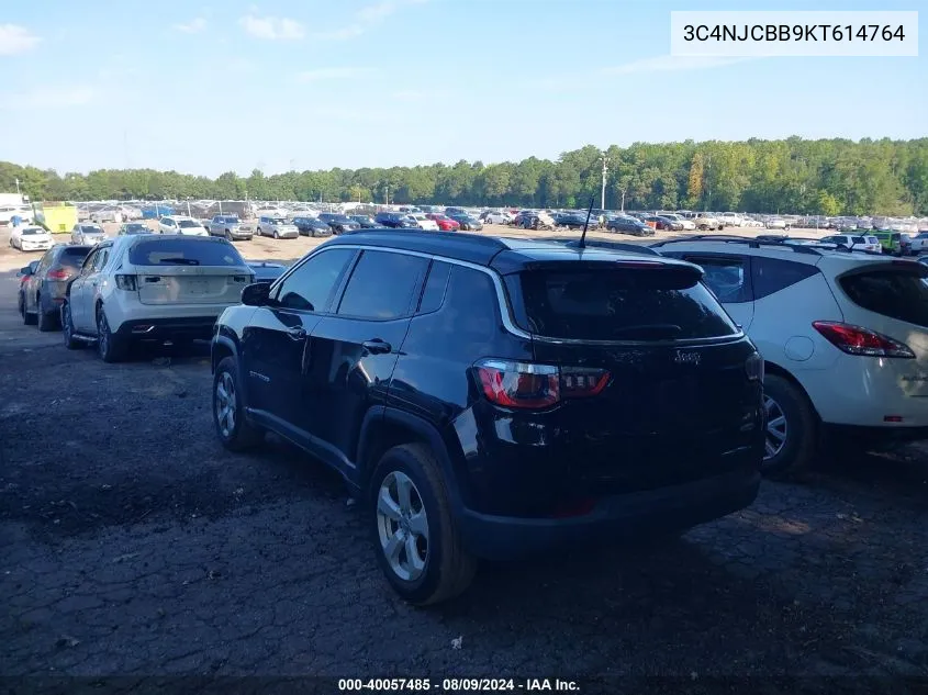 3C4NJCBB9KT614764 2019 Jeep Compass Latitude Fwd