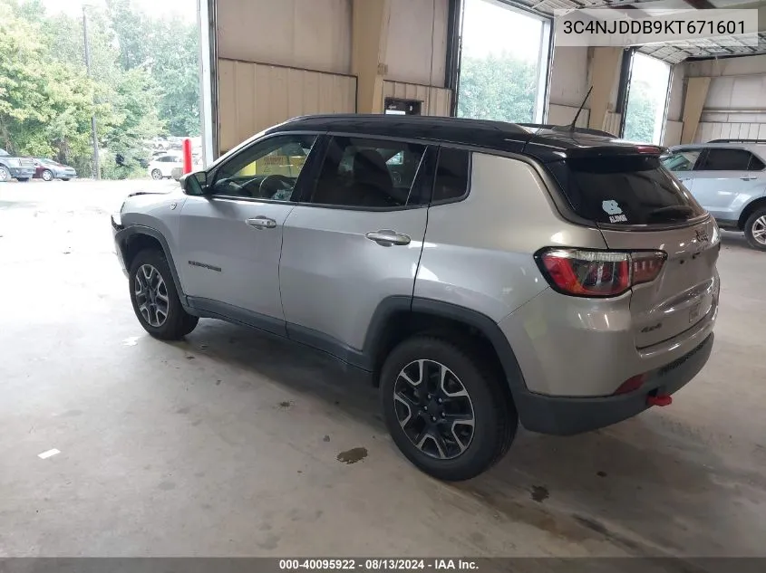 3C4NJDDB9KT671601 2019 Jeep Compass Trailhawk 4X4