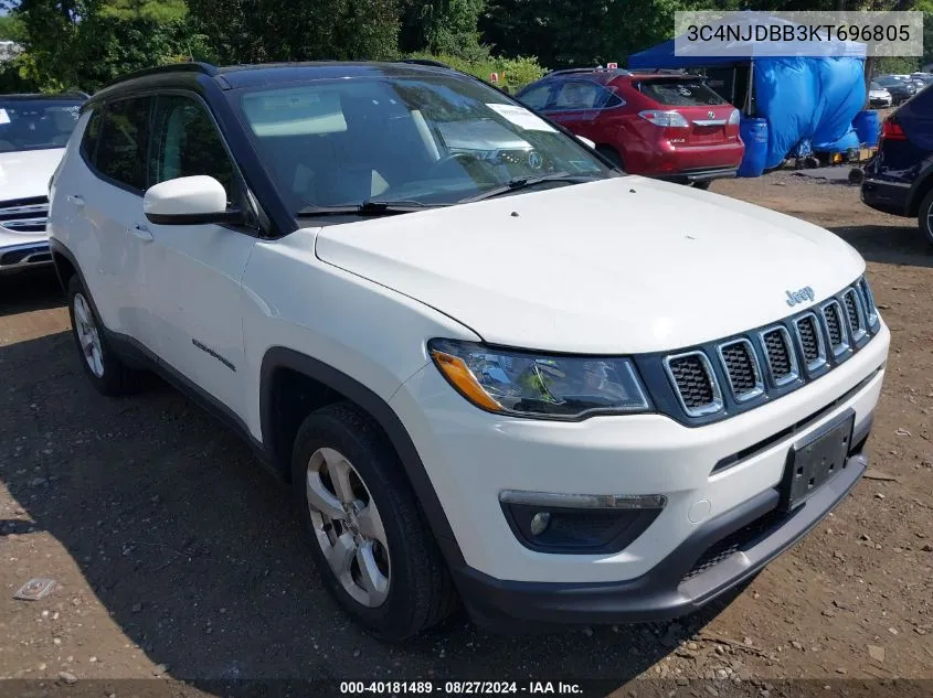 3C4NJDBB3KT696805 2019 Jeep Compass Latitude 4X4