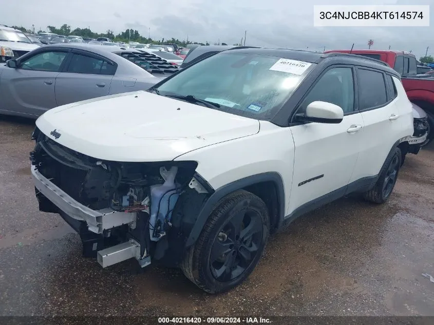 3C4NJCBB4KT614574 2019 Jeep Compass Altitude Fwd