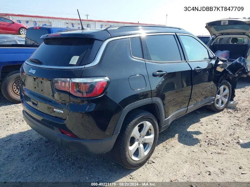 3C4NJDBB7KT847709 2019 Jeep Compass Latitude 4X4