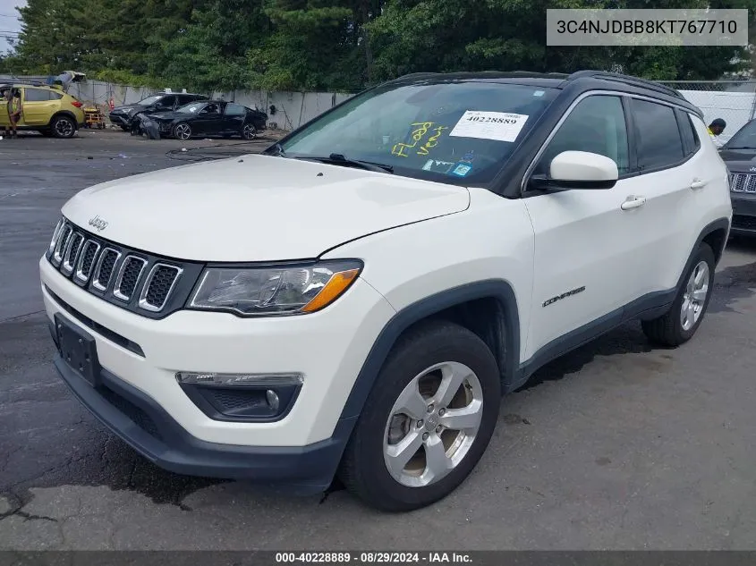 3C4NJDBB8KT767710 2019 Jeep Compass Latitude 4X4