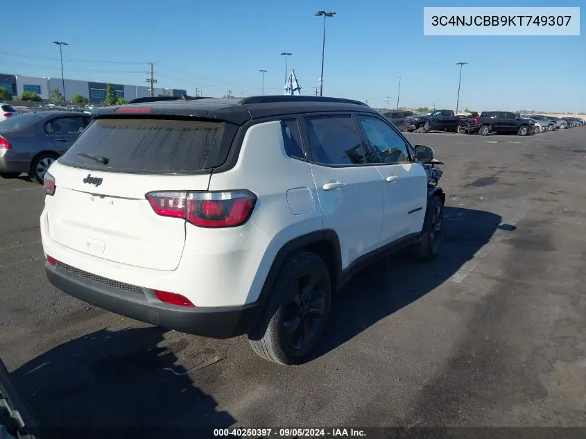 3C4NJCBB9KT749307 2019 Jeep Compass Altitude Fwd