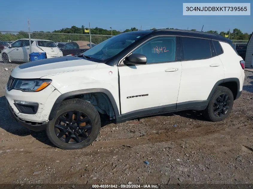 3C4NJDDBXKT739565 2019 Jeep Compass Trailhawk 4X4