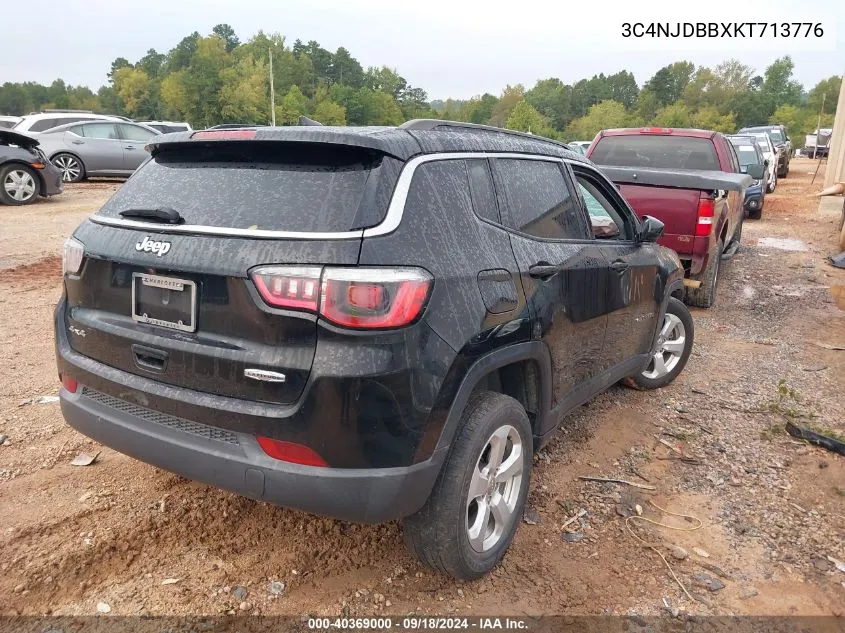 2019 Jeep Compass Latitude VIN: 3C4NJDBBXKT713776 Lot: 40369000