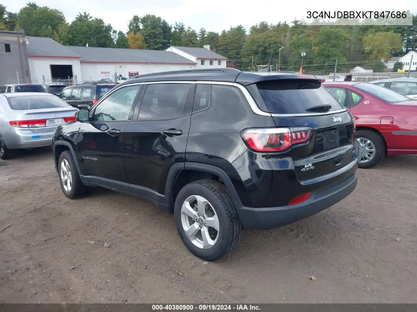 3C4NJDBBXKT847686 2019 Jeep Compass Latitude 4X4