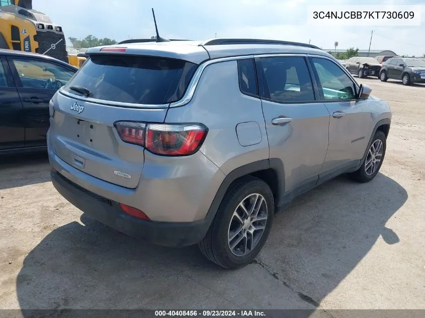 3C4NJCBB7KT730609 2019 Jeep Compass Sun And Wheel Fwd