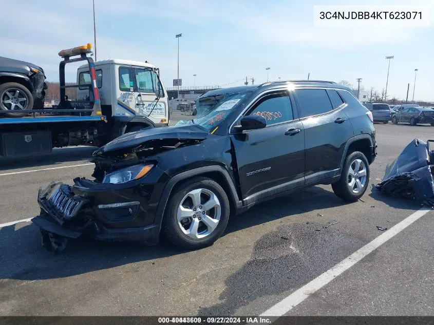 2019 Jeep Compass Latitude 4X4 VIN: 3C4NJDBB4KT623071 Lot: 40443609