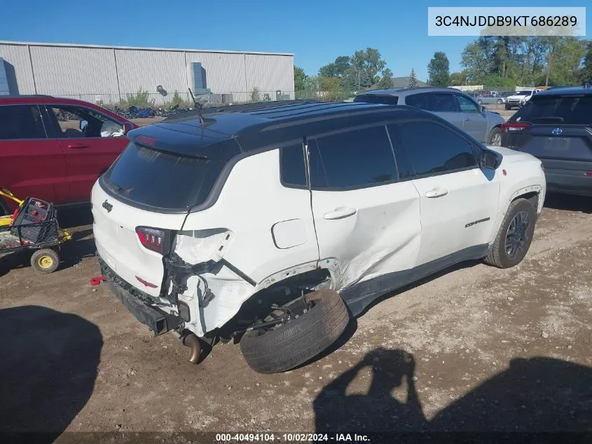 3C4NJDDB9KT686289 2019 Jeep Compass Trailhawk 4X4