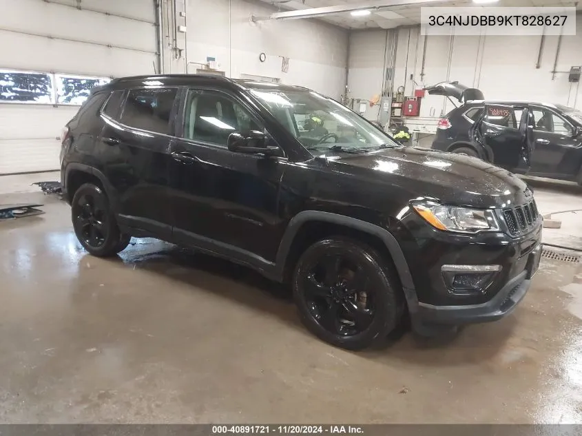 2019 Jeep Compass Altitude 4X4 VIN: 3C4NJDBB9KT828627 Lot: 40891721