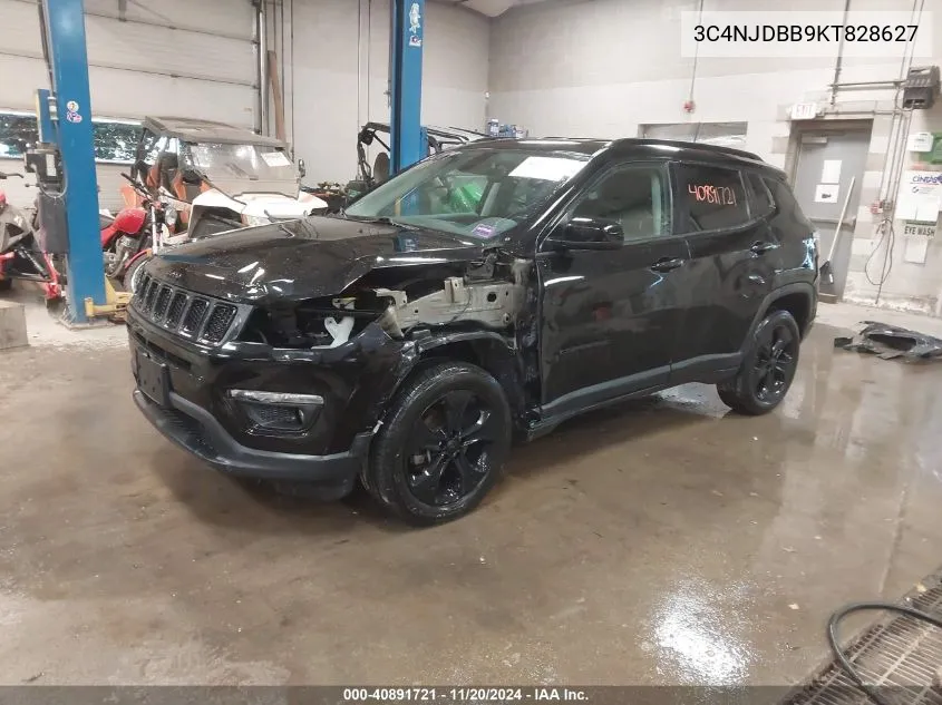 2019 Jeep Compass Altitude 4X4 VIN: 3C4NJDBB9KT828627 Lot: 40891721