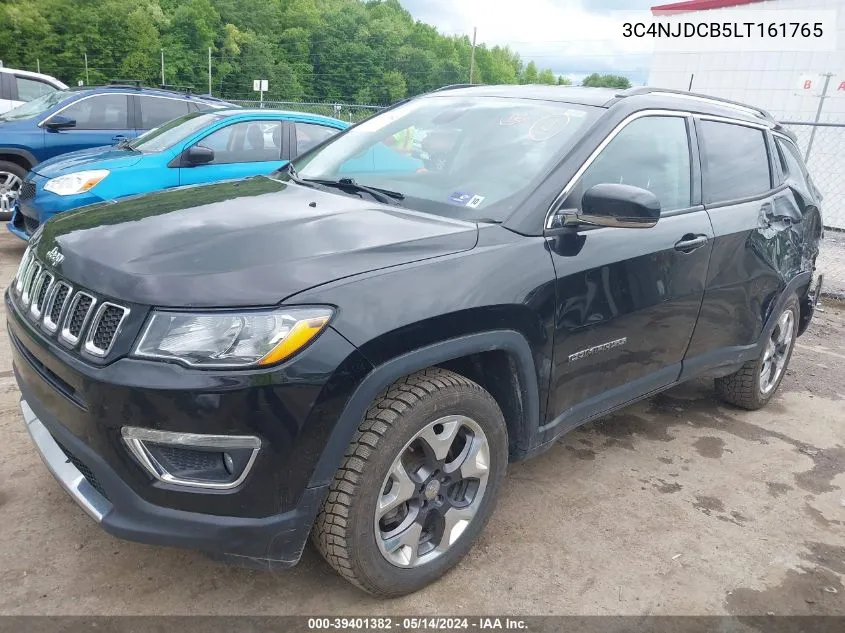 3C4NJDCB5LT161765 2020 Jeep Compass Limited 4X4