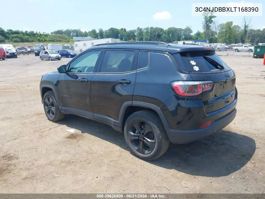 3C4NJDBBXLT168390 2020 Jeep Compass Altitude 4X4