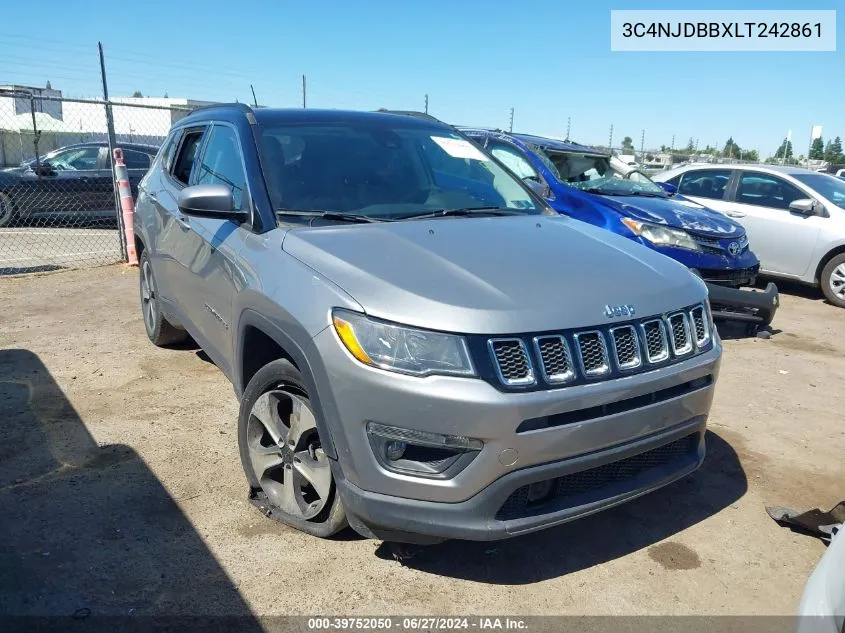 3C4NJDBBXLT242861 2020 Jeep Compass Sun And Safety 4X4