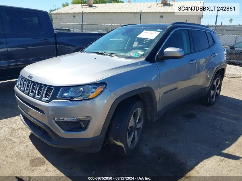 2020 Jeep Compass Sun And Safety 4X4 VIN: 3C4NJDBBXLT242861 Lot: 39752050