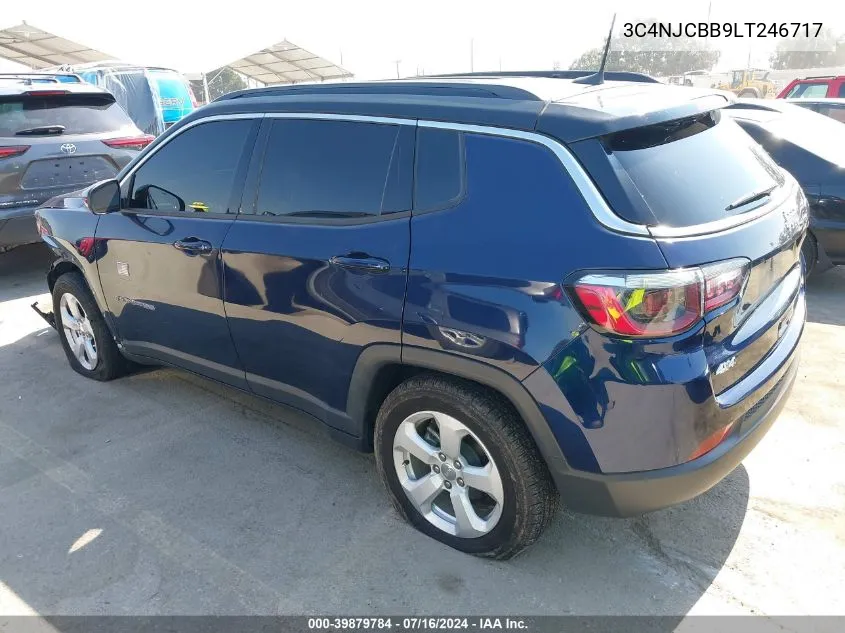 3C4NJCBB9LT246717 2020 Jeep Compass Latitude Fwd