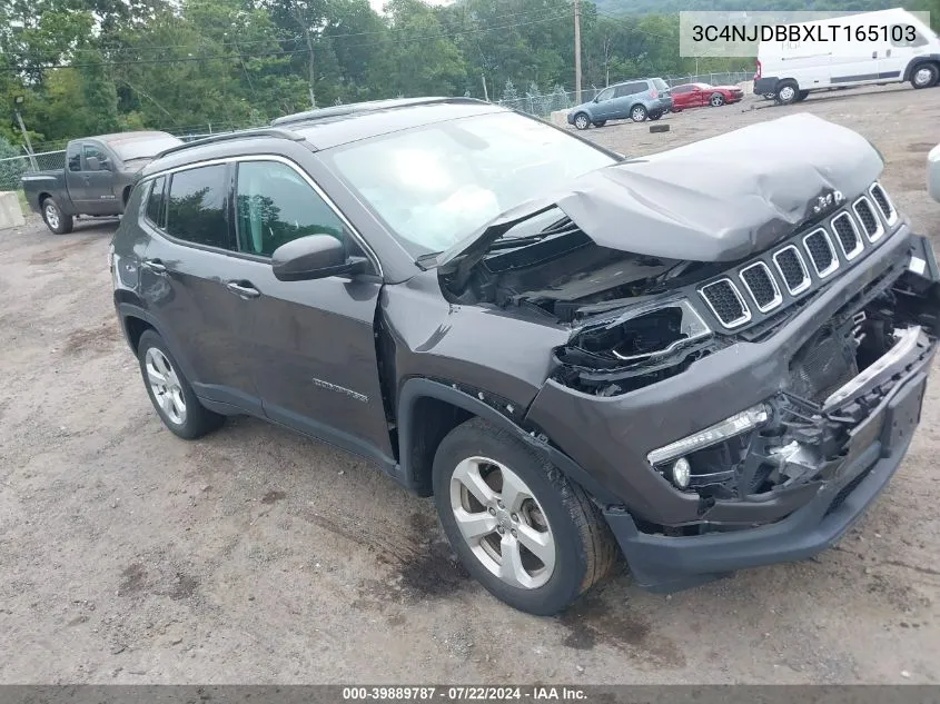 3C4NJDBBXLT165103 2020 Jeep Compass Latitude 4X4