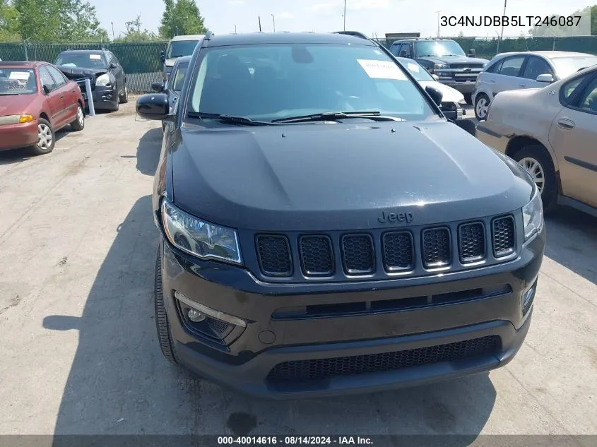 3C4NJDBB5LT246087 2020 Jeep Compass Altitude 4X4