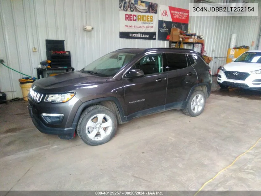 3C4NJDBB2LT252154 2020 Jeep Compass Latitude