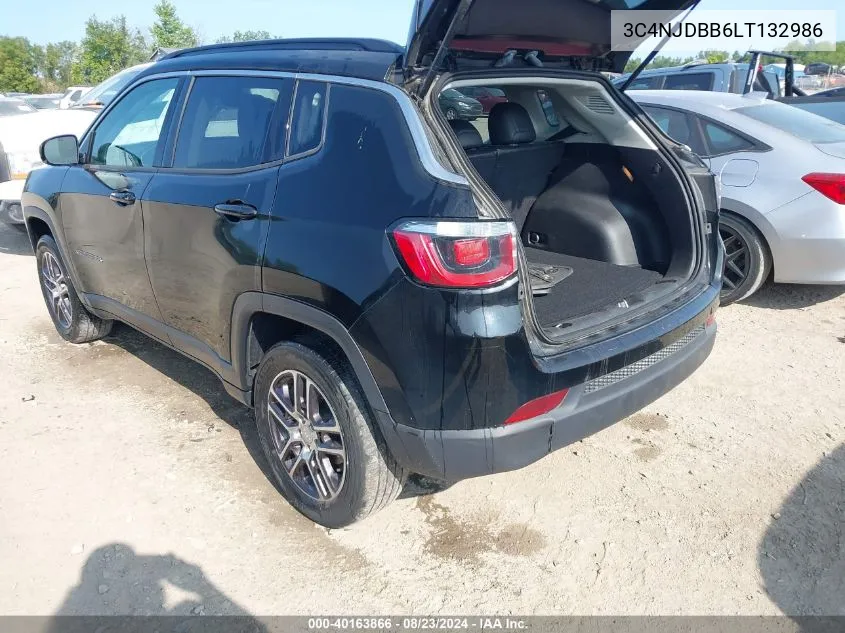 3C4NJDBB6LT132986 2020 Jeep Compass Latitude 4X4