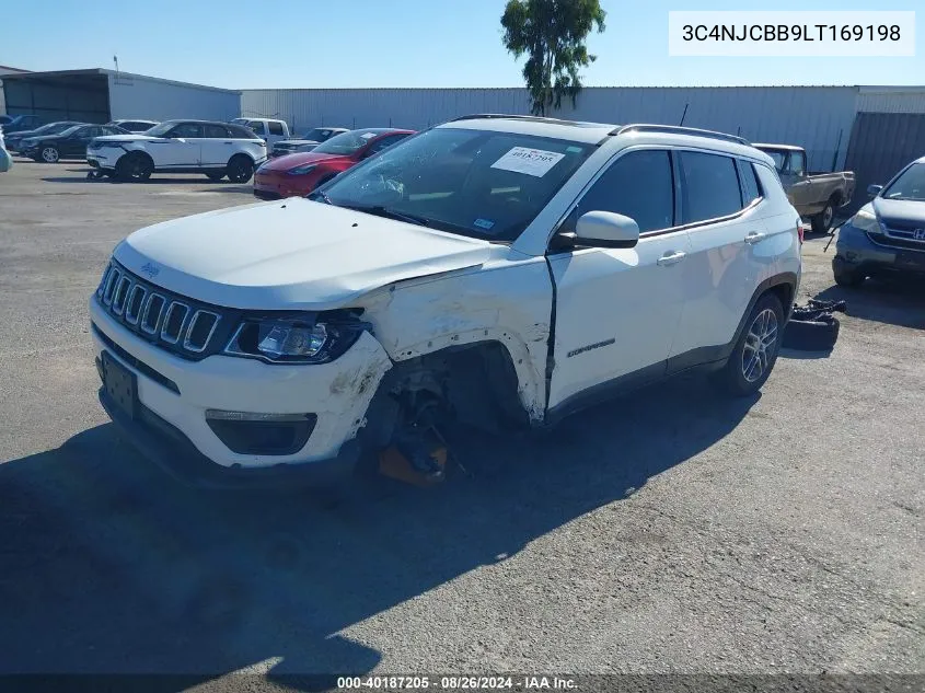 2020 Jeep Compass Sun And Wheel Fwd VIN: 3C4NJCBB9LT169198 Lot: 40187205