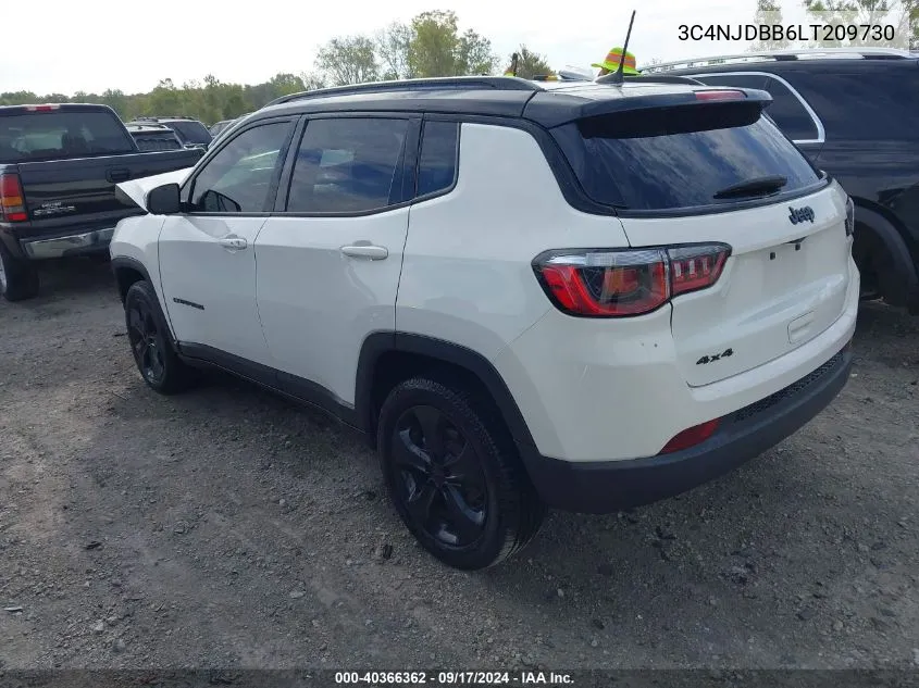 3C4NJDBB6LT209730 2020 Jeep Compass Altitude 4X4