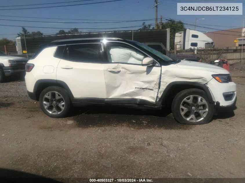 3C4NJDCB6LT234125 2020 Jeep Compass Limited 4X4