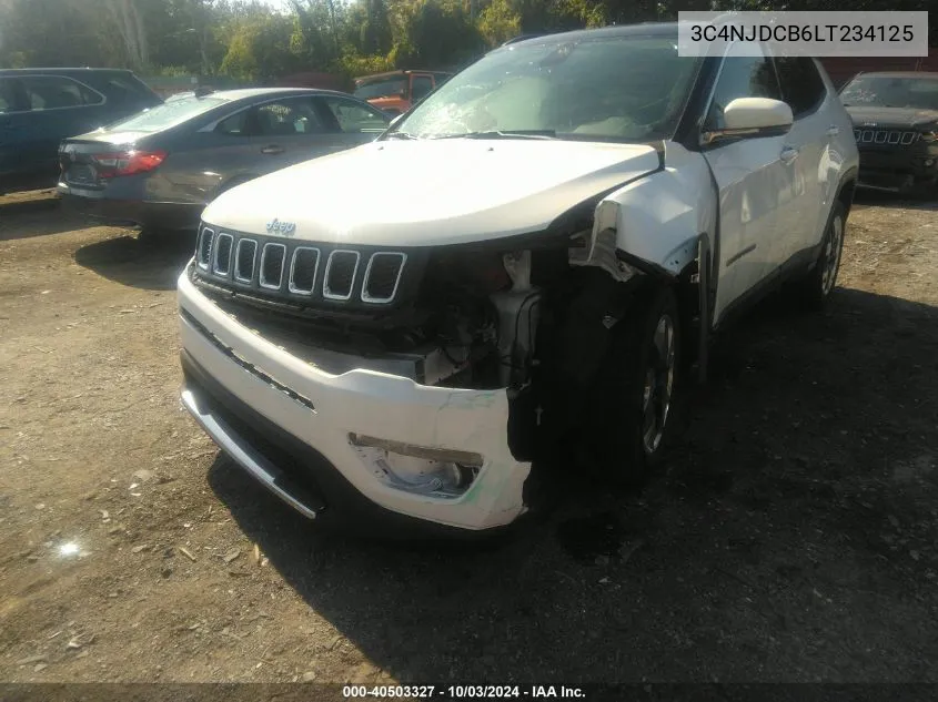 3C4NJDCB6LT234125 2020 Jeep Compass Limited 4X4