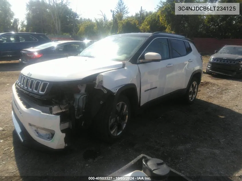 3C4NJDCB6LT234125 2020 Jeep Compass Limited 4X4