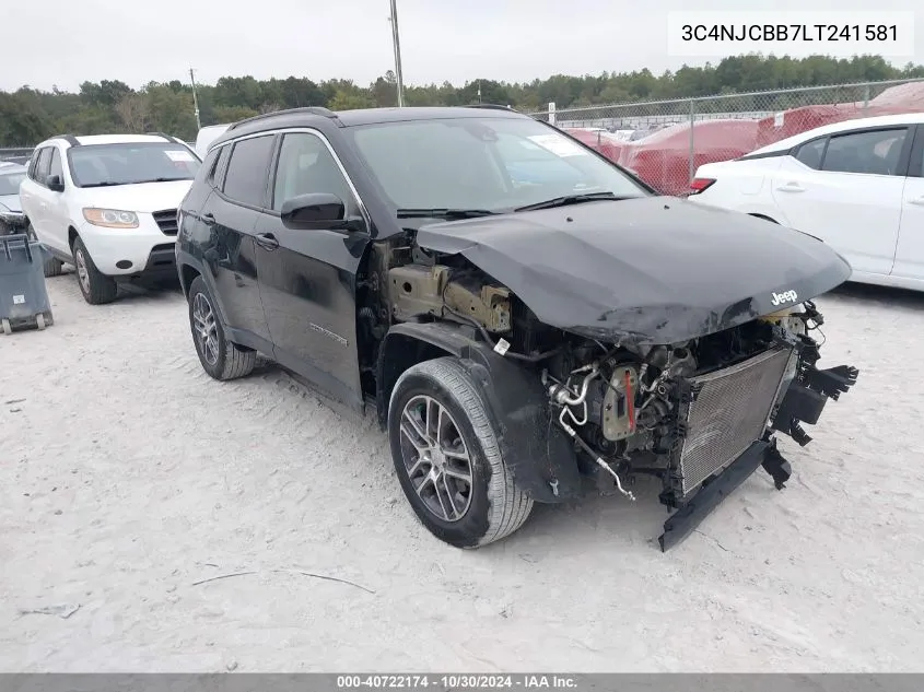 3C4NJCBB7LT241581 2020 Jeep Compass Sun And Safety Fwd