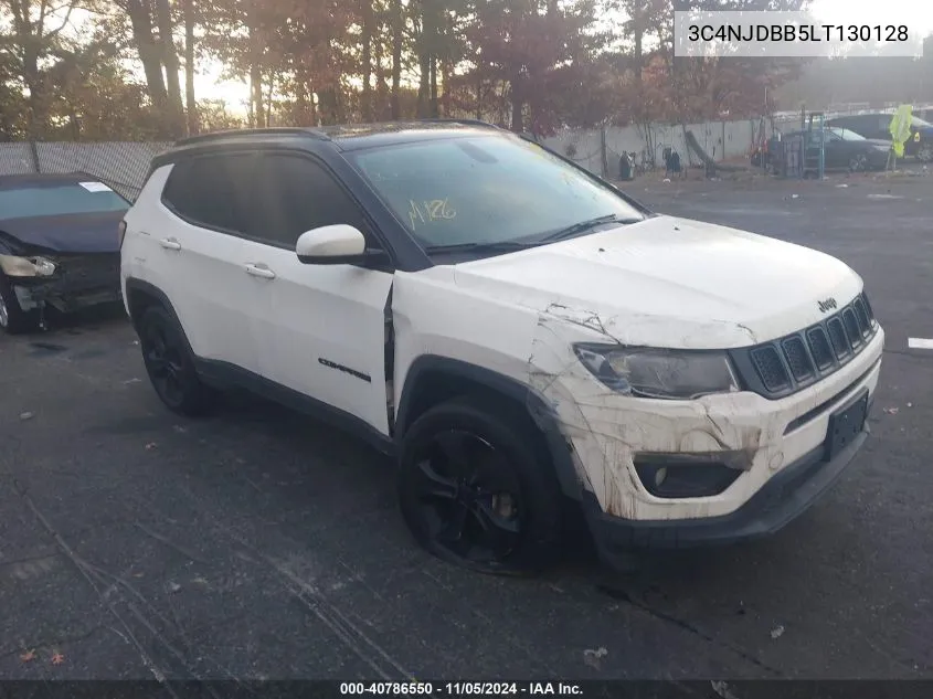 2020 Jeep Compass Altitude 4X4 VIN: 3C4NJDBB5LT130128 Lot: 40786550