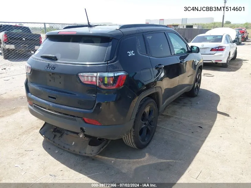 3C4NJCBB3MT514601 2021 Jeep Compass Altitude Fwd