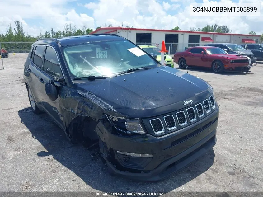 3C4NJCBB9MT505899 2021 Jeep Compass Latitude Fwd