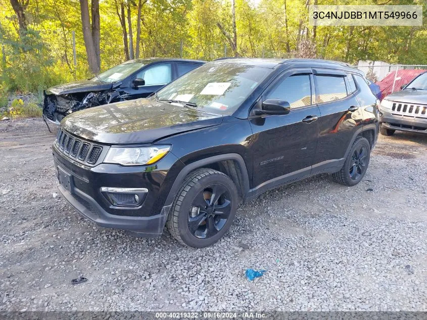 3C4NJDBB1MT549966 2021 Jeep Compass Altitude 4X4