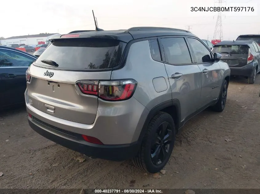 3C4NJCBB0MT597176 2021 Jeep Compass Altitude Fwd