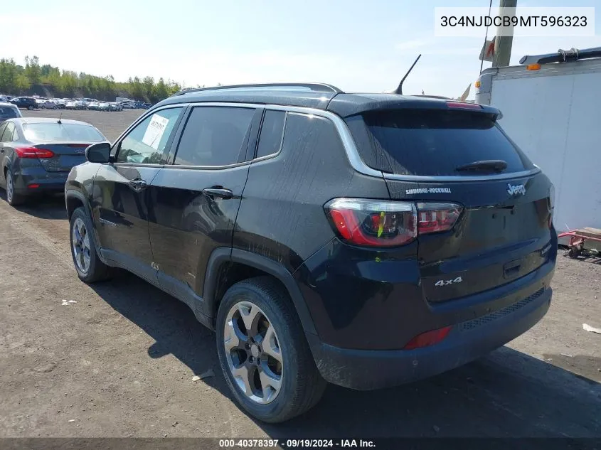 3C4NJDCB9MT596323 2021 Jeep Compass Limited 4X4