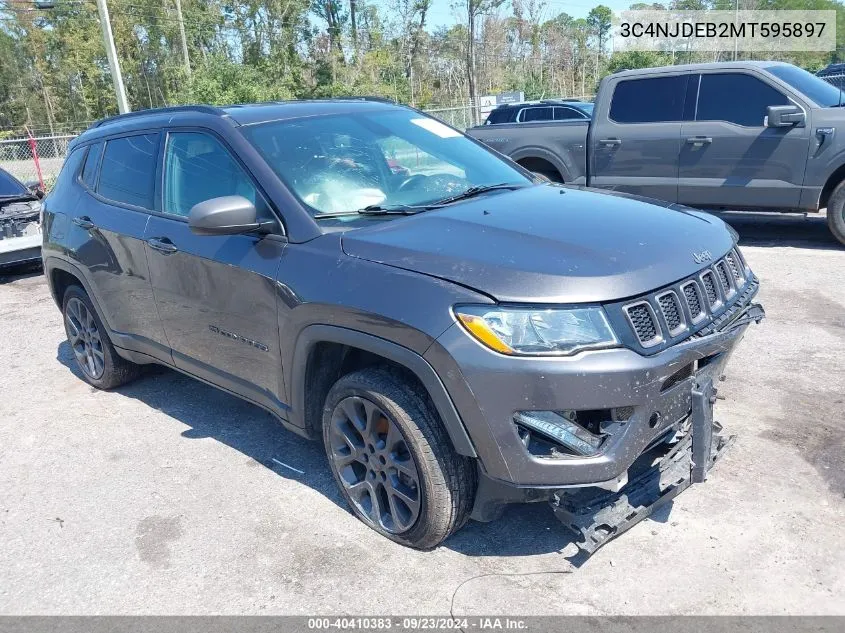 3C4NJDEB2MT595897 2021 Jeep Compass 80Th Edition