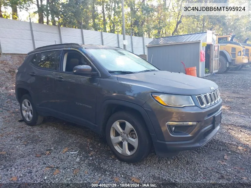 3C4NJDBB6MT595924 2021 Jeep Compass Latitude 4X4