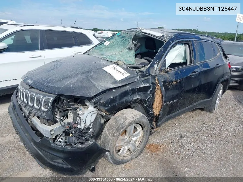 3C4NJDBB3NT125447 2022 Jeep Compass Latitude 4X4