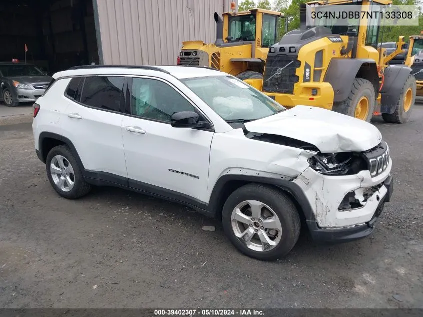 3C4NJDBB7NT133308 2022 Jeep Compass Latitude 4X4