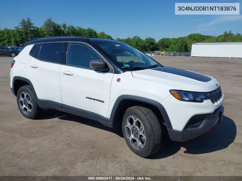 2022 Jeep Compass Trailhawk 4X4 VIN: 3C4NJDDB1NT183876 Lot: 39502417