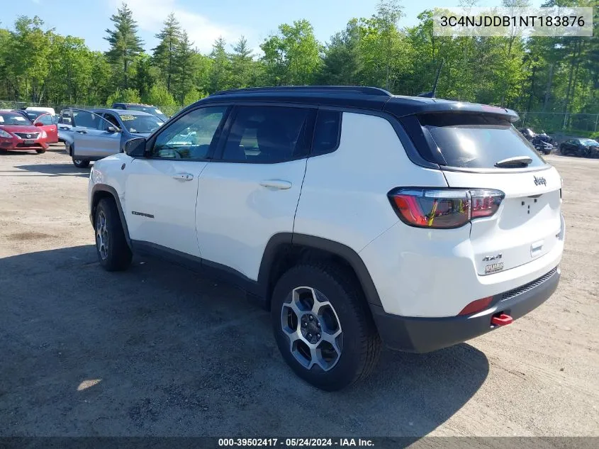 3C4NJDDB1NT183876 2022 Jeep Compass Trailhawk 4X4