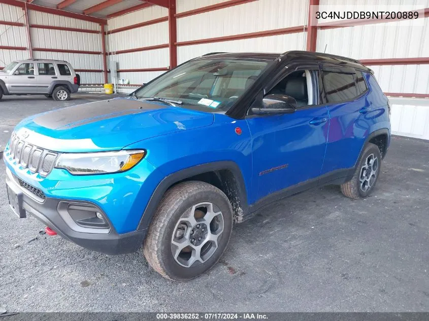 3C4NJDDB9NT200889 2022 Jeep Compass Trailhawk 4X4