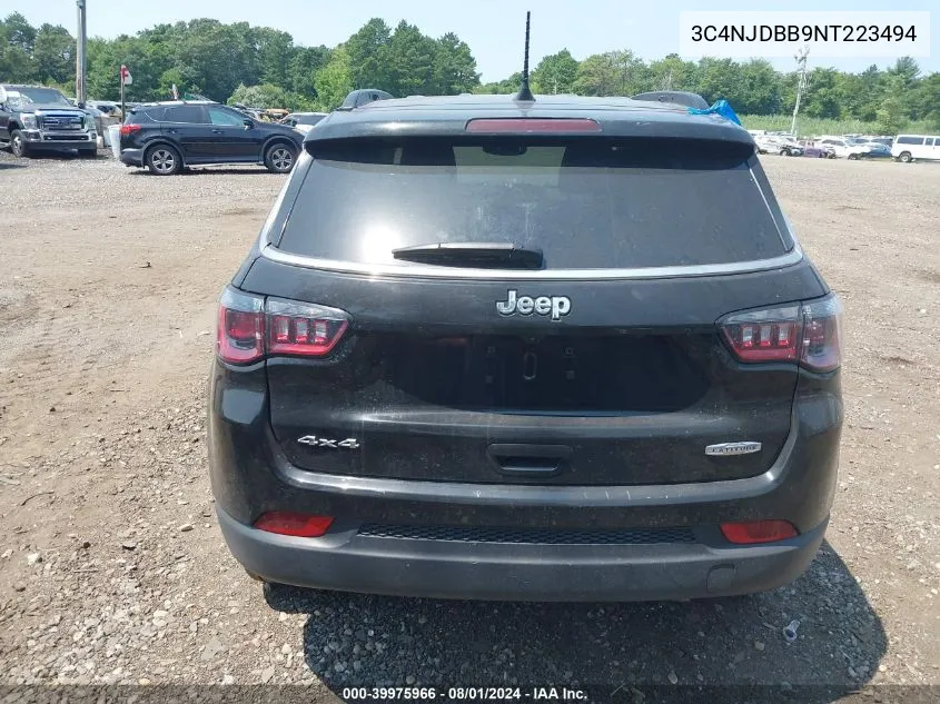 3C4NJDBB9NT223494 2022 Jeep Compass Latitude 4X4