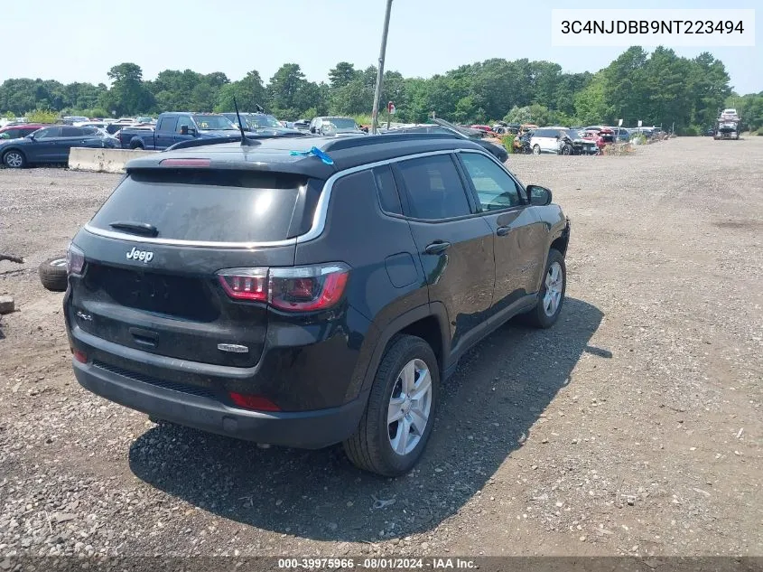 3C4NJDBB9NT223494 2022 Jeep Compass Latitude 4X4