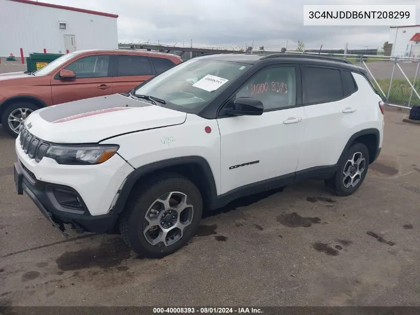 2022 Jeep Compass Trailhawk 4X4 VIN: 3C4NJDDB6NT208299 Lot: 40008393