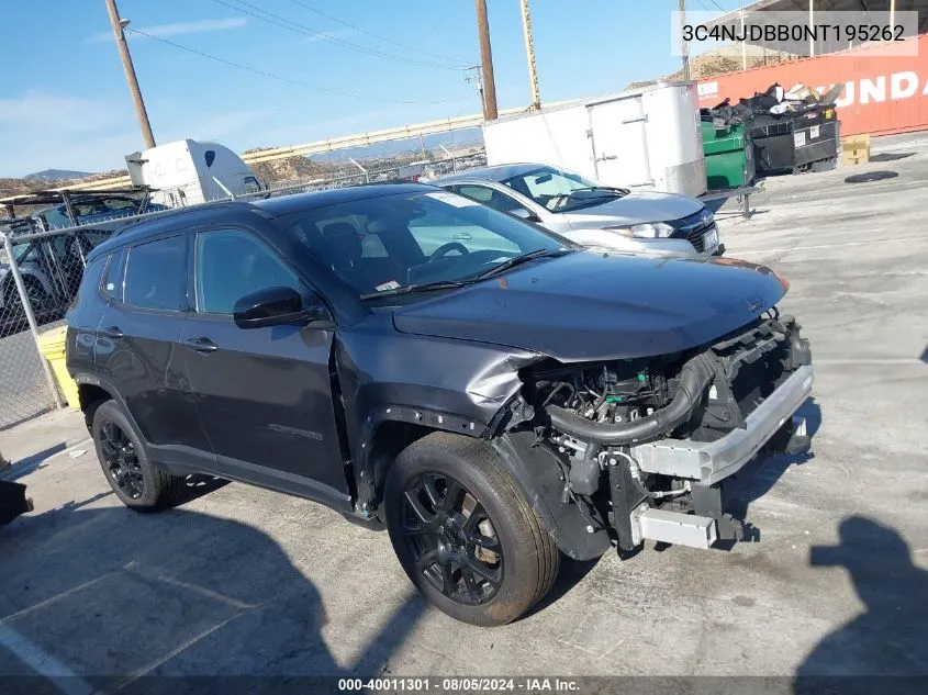 3C4NJDBB0NT195262 2022 Jeep Compass Altitude 4X4